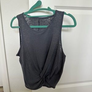 Lululemon muscle tank - very good condition - blue/gray